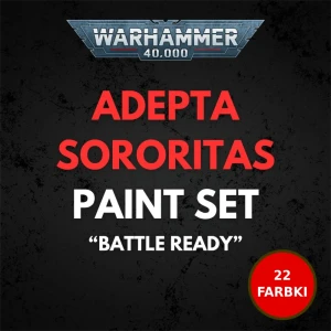 Adepta Sororitas Battle Ready Paint Set