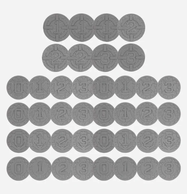 Age of Darkness Markers and Tokens