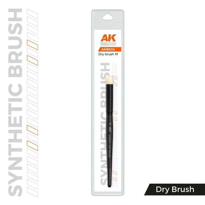 AK SYNTHETIC DRY BRUSH - M