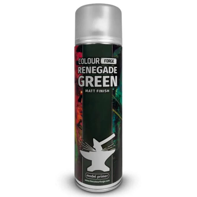 Colour Forge Spray: Renegade Green (500ml)