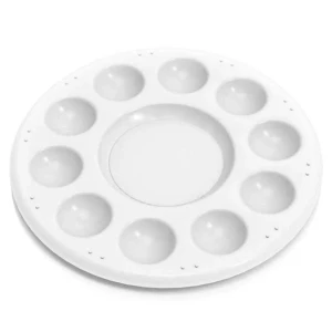 Plastic Round Mixing Palette