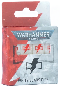 Warhammer 40000: White Scars Dice