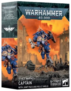 Captain With Jump Pack & Relic Shield