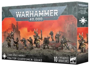 Chaos Space Marines: Traitor Guardsmen Squad