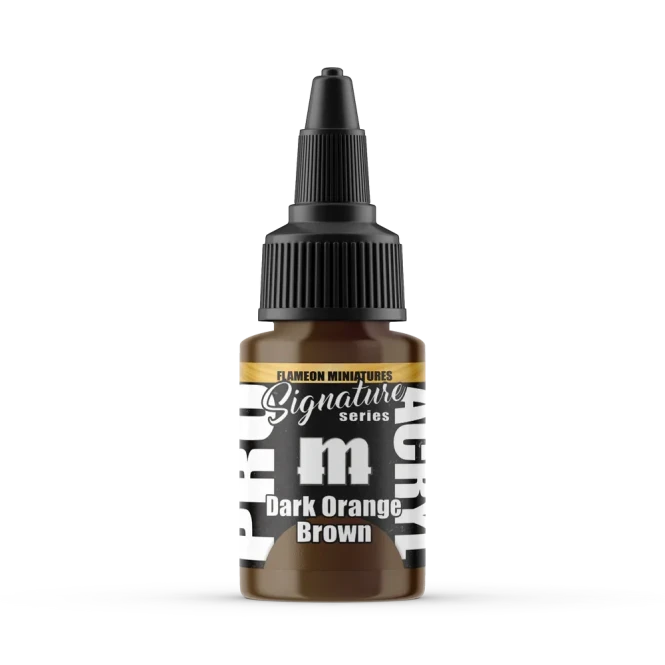 Pro Acryl Flameon Miniatures Dark Orange Brown