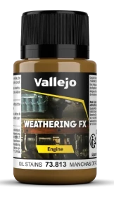 VALLEJO 73813 Weathering Effects 40 ml Oil Stains