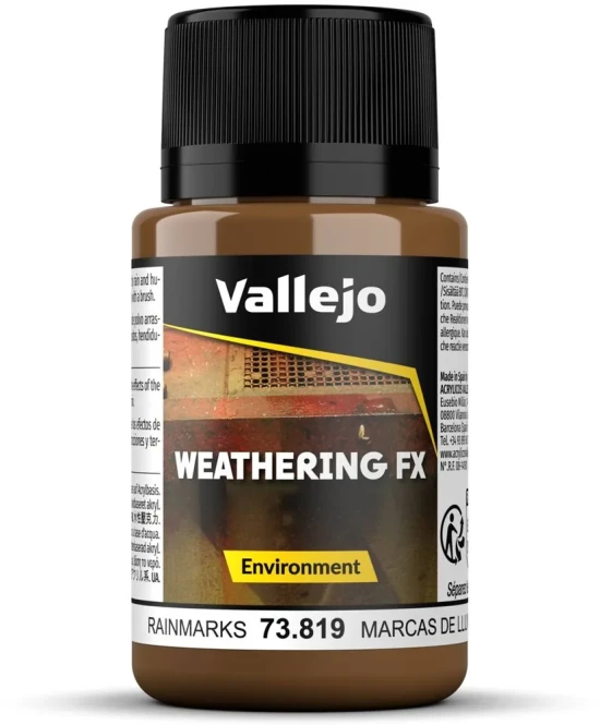 VALLEJO 73819 Weathering Effects 40 ml Rain Marks
