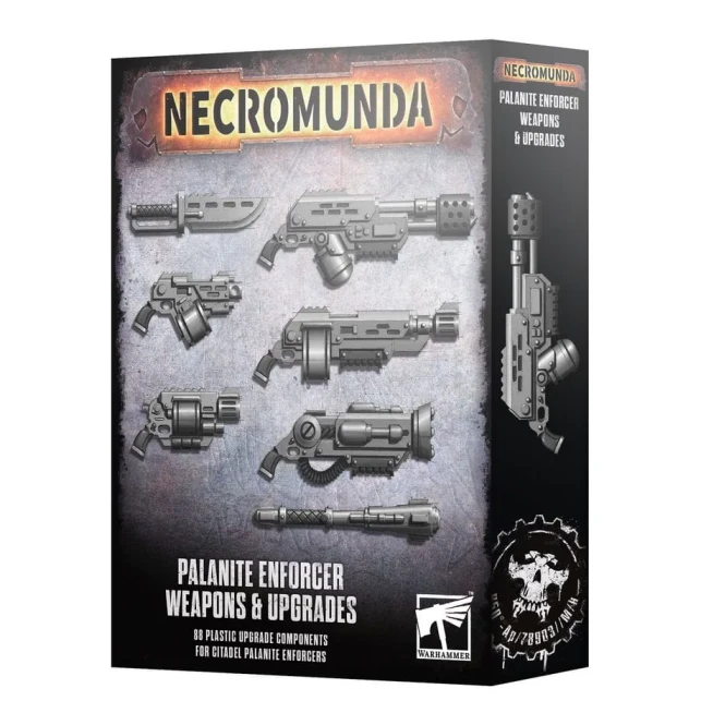 NECROMUNDA: ENFORCER WEAPONS & UPGRADES