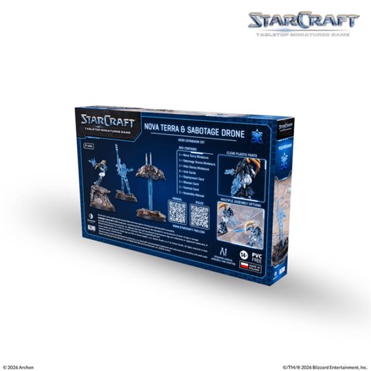Starcraft Nova Terra - Terran - Hero Expansion Set