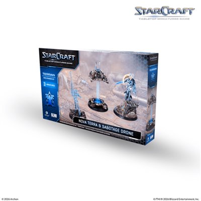 Starcraft Nova Terra - Terran - Hero Expansion Set