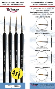 100063 MIRAGE BRUSH STANDARD SET