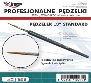 100019 MIRAGE PĘDZELEK STANDARD ROZMIAR 3
