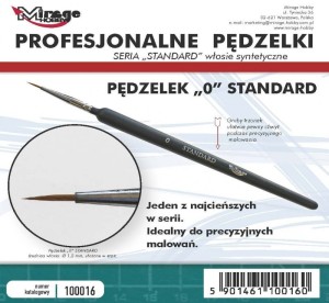 100016 MIRAGE PĘDZELEK STANDARD ROZMIAR 0