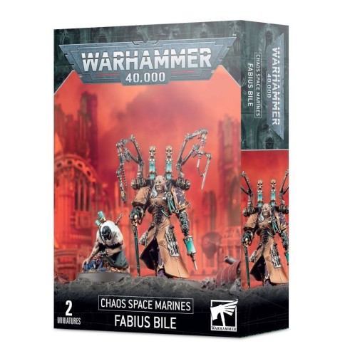Chaos Space Marines: Fabius Bile – mistrz mutacji i heretycki genetyk