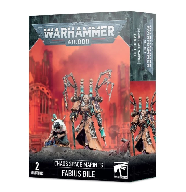 Chaos Space Marines: Fabius Bile – mistrz mutacji i heretycki genetyk