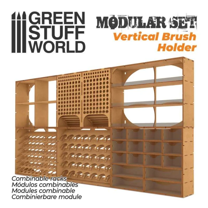 GREEN STUFF WORLD - Vertical brush holder