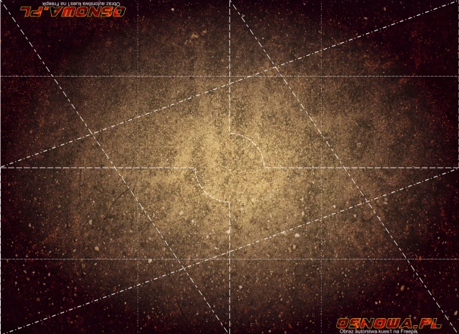 Mata Scorched earth  44”x60” gumowa - jednostronna