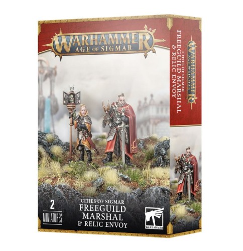 Cities of Sigmar:Freeguild Marshal and Relic Envoy