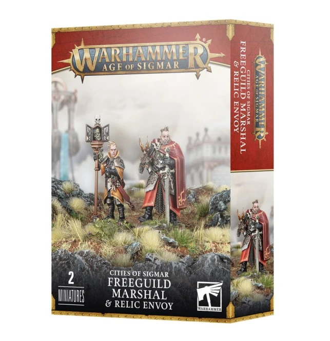 Cities of Sigmar:Freeguild Marshal and Relic Envoy