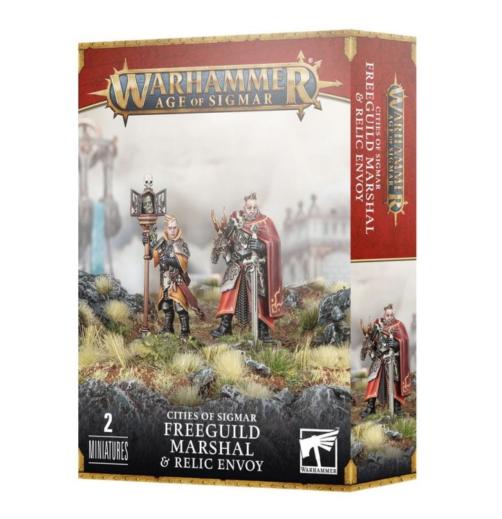 Cities of Sigmar:Freeguild Marshal and Relic Envoy