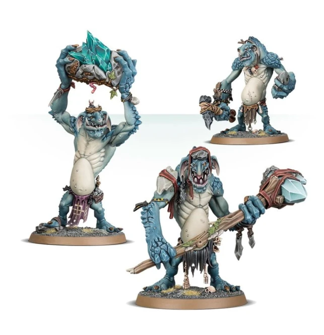 Gloomspite Gitz: Rockgut Troggoths – brutalne bestie z mrocznych jaskiń