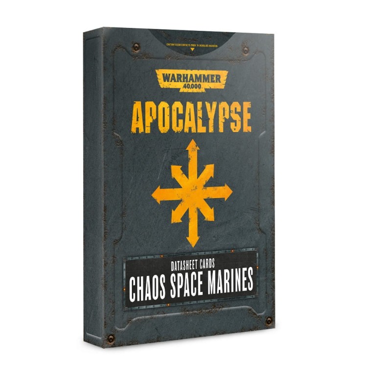 Apocalypse D/Sheets: Chaos S/Marines Eng