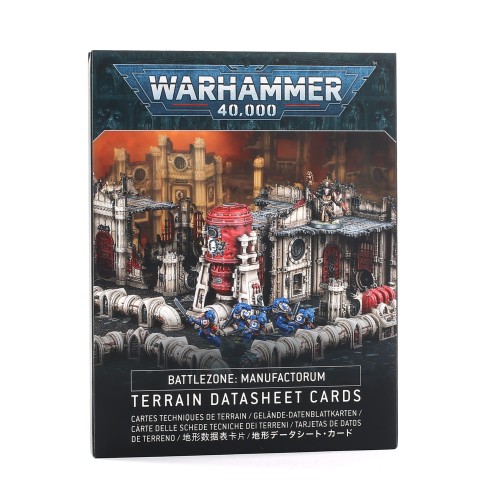 Battle Zone Manufactorum Datasheet Cards Eng