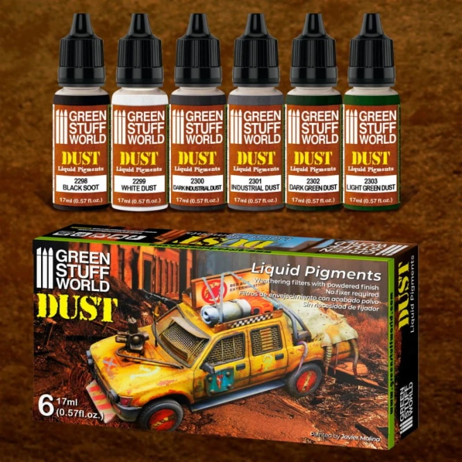 Green Stuff World Liquid PigmentsPaint Set - DUST