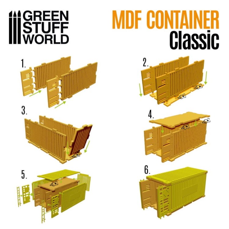20 feet shipping container Lasercut