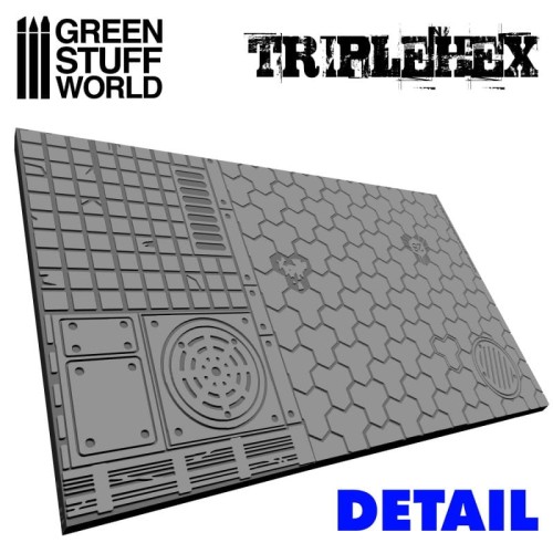 TripleHex Rolling pin