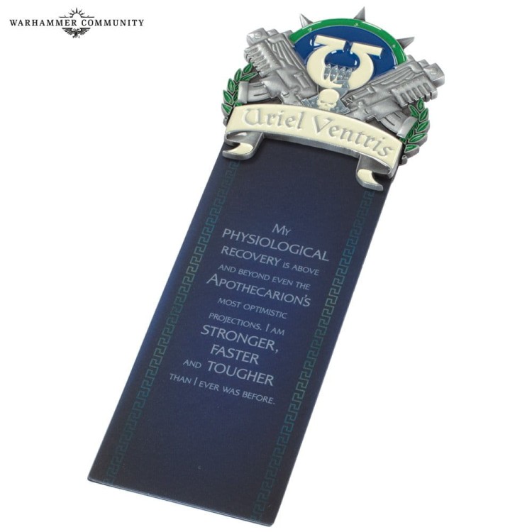 URIEL VENTRIS BOOKMARK