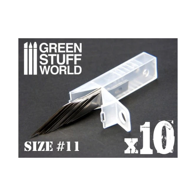 10x Hobby Knife Blade Refill