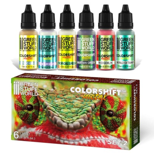 Green Stuff World Chameleon Acrylic Paint Set 2
