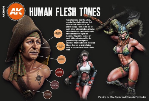 HUMAN FLESH TONES