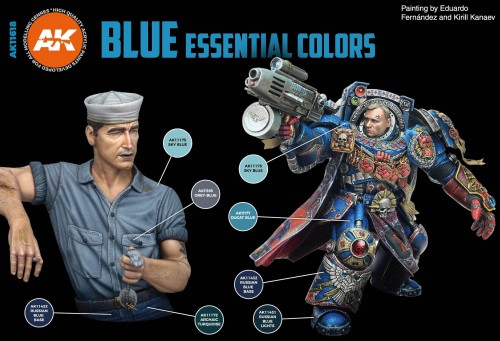 BLUE ESSENTIAL COLORS 3GEN SET
