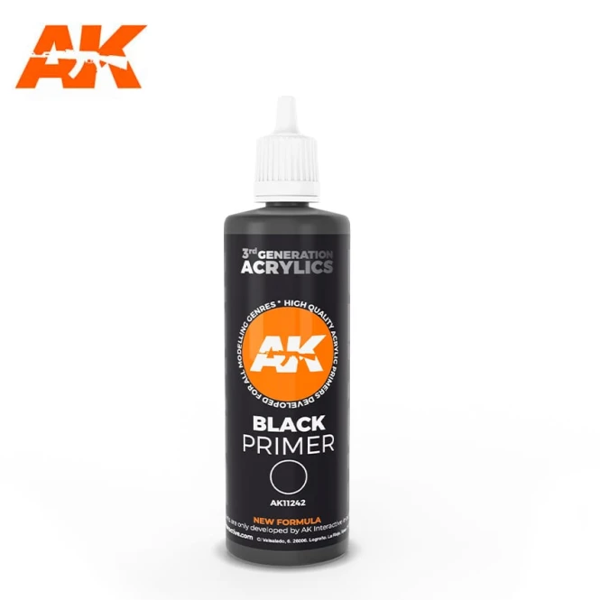 Black Primer 100ml Podkład Czarny AK11242