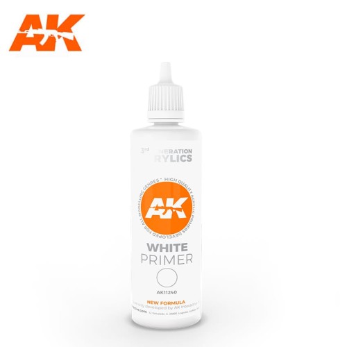 White Primer 100ml Podkład Biały AK11240
