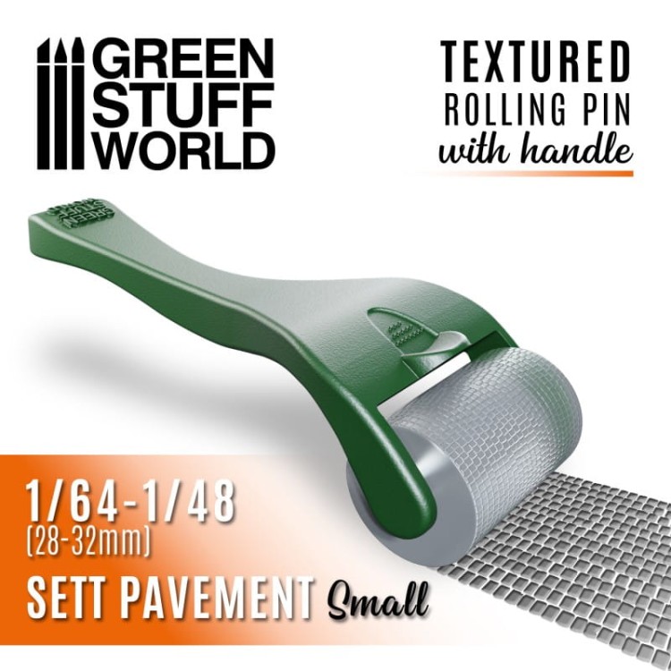 Rollin pin z uchwytem - Sett Pavement Small