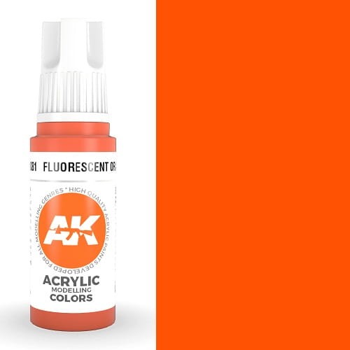 FLUORESCENT ORANGE