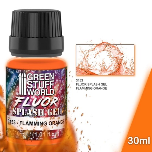 Splash Gel - Flaming Fluor Orange