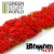 Blossom TUFTS - 6mm self-adhesive - RED Flowers