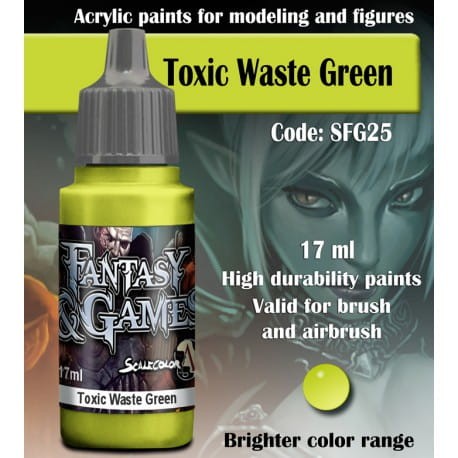 TOXIC WASTE GREEN