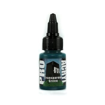 Pro Acryl Transparent Green (22mL)