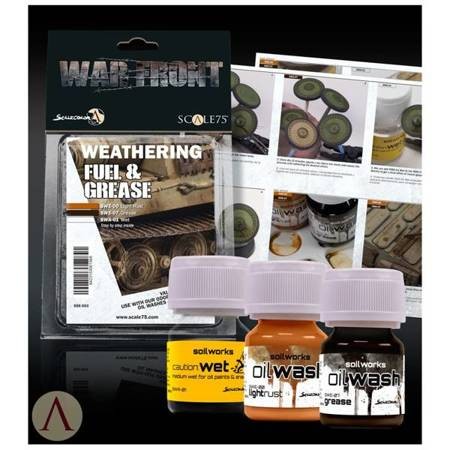 Scale75 Fuel and Grease paint set SSE-053