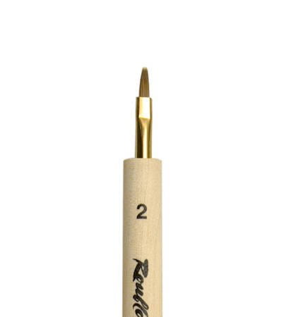Roubloff Artist Brush Miniature K2 K2-Flat-2
