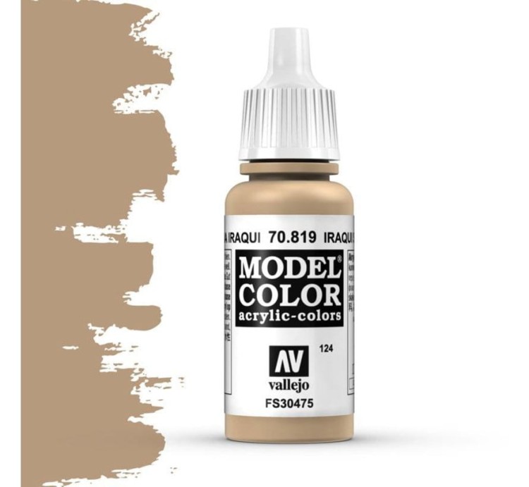 VALLEJO 70819 Model Color 137 - Iraqi Sand - 18 ml