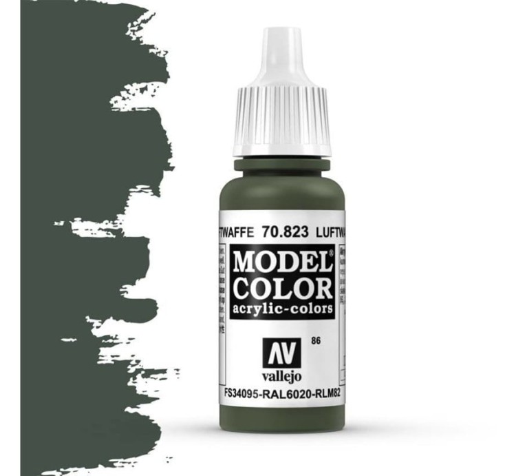VALLEJO 70823 Model Color 095 - Luftwaffe Green -