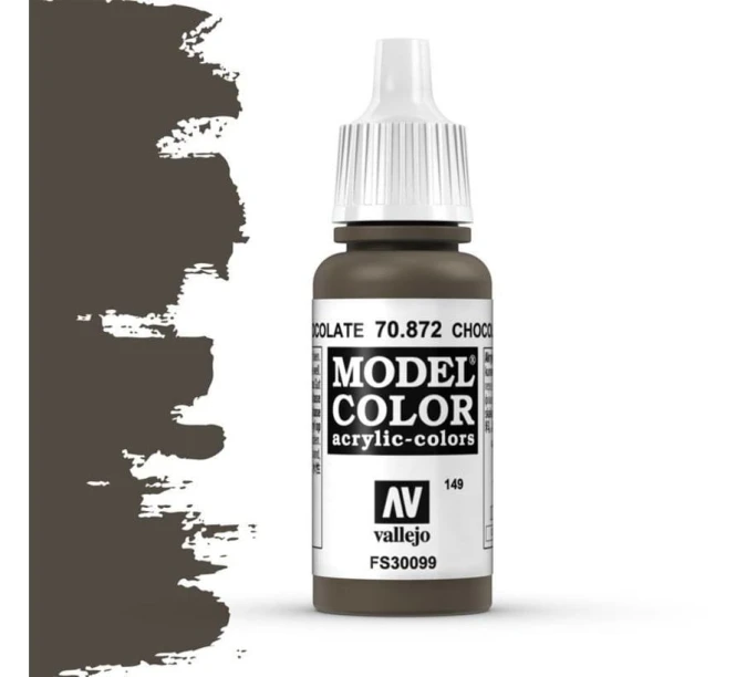 VALLEJO 70872 Model Color 135 - Chocolate Brown -