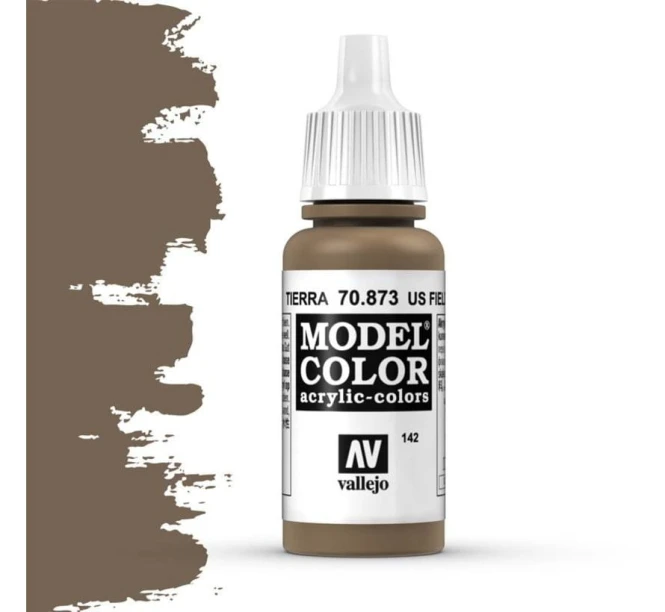 VALLEJO 70873 Model Color 142 - US Field Drab - 18