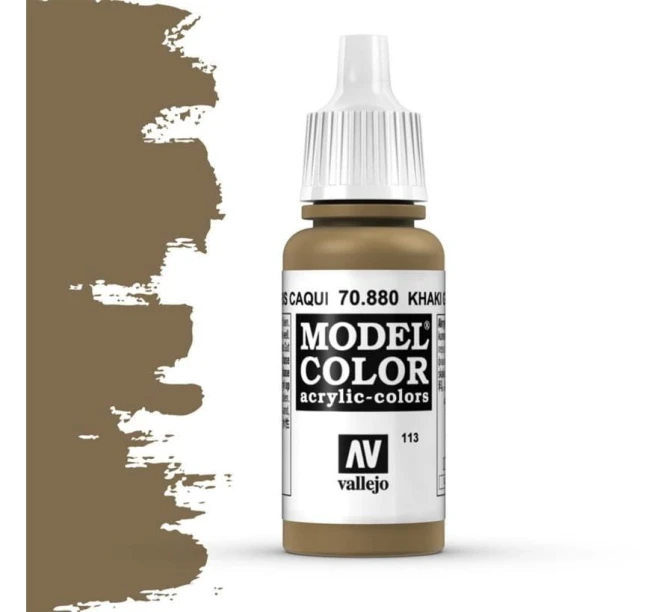 VALLEJO 70880 Model Color 134 - Khaki Grey - 18 ml